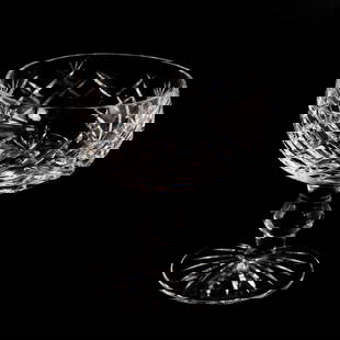Set of 8 Waterford Crystal "Donegal" Sherbert Champagne Glasses: Lot 291 Set of 8 Waterford Crystal "Donegal" Sherbert Champagne Glasses Description: A set of eight sherbet or champagne coupe glasses in the "Donegal" pattern by Waterford Crystal. Featuring deep dia