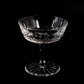 Set of 4 Waterford Crystal "Lismore" Sherbet or Champagne Coupes