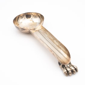 Vintage Paw Foot Sterling Silver Ladle Rest