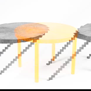 Axel Einar Hjorth "Birka" Coffee Table, 1930s: Lot 316 Axel Einar Hjorth "Birka" Coffee Table, 1930s Description: A rare “Birka&rdquo; model coffee table designed by Axel Einar Hjorth (Sweden, 1888–1959) for Nordiska Kompaniet during the 1930s