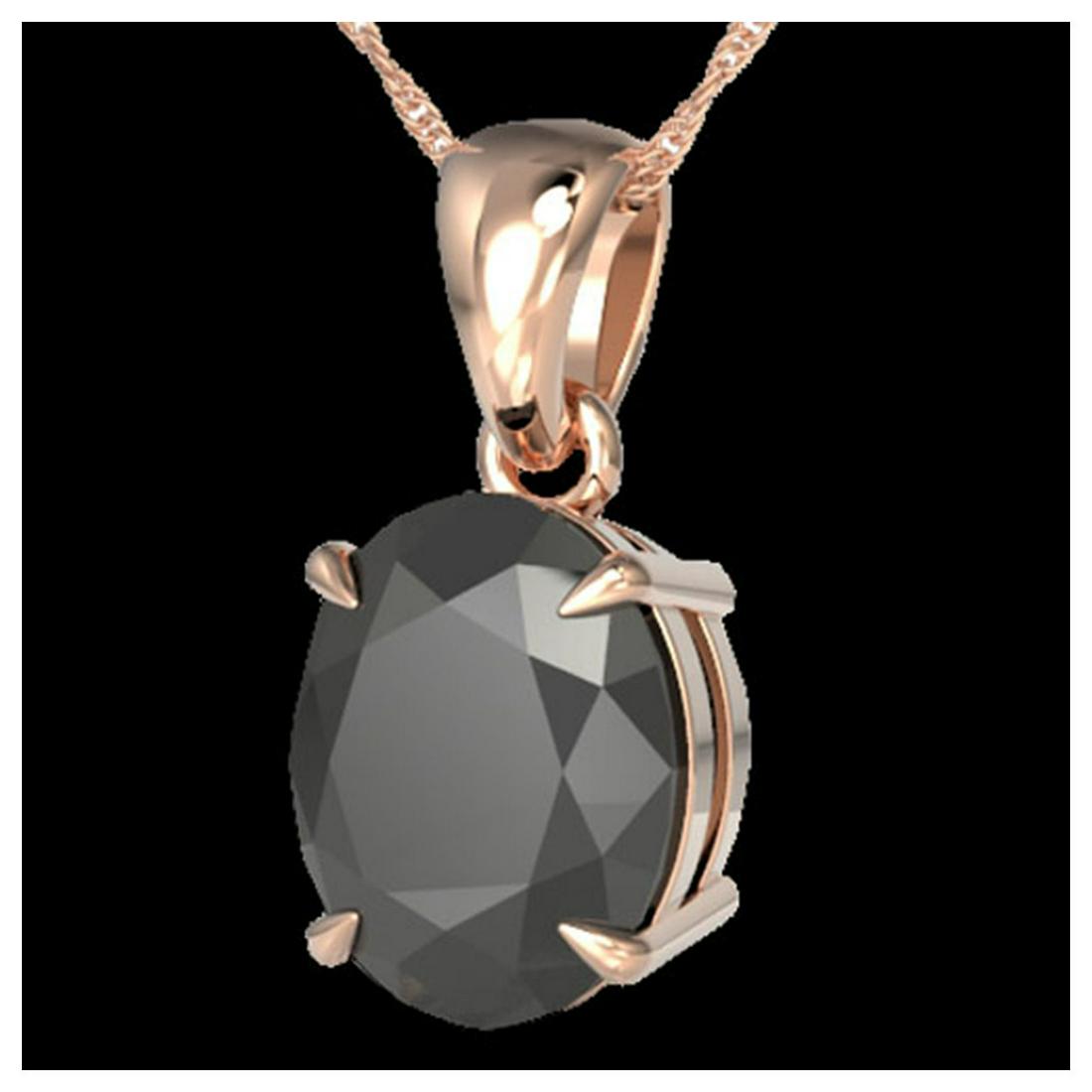 5 ctw Black Diamond Necklace 14K Rose Gold: 5 ctw Black VS/SI Diamond Necklace 14K Rose Gold Manufacturer's Suggested Retail Price: $9,800 Factory offers perfect factory sizing, for all rings & custom length for larger necklaces and bracelets. 