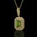 6.7 ctw Tourmaline & Diamond Necklace 14K Yellow Gold