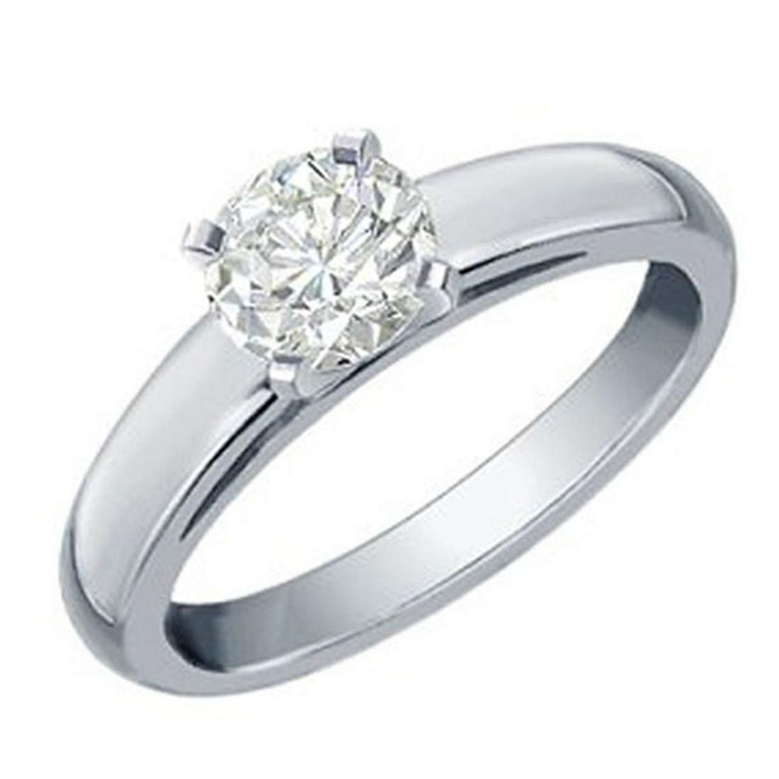 0.25 ctw VS/SI Diamond Solitaire Ring 18K White Gold: 0.25 ctw VS/SI Diamond Solitaire Ring 18K White Gold Designer Brand Luxury Jewelry, made in the USA Suggested Retail Price: $2,200 Factory offers perfect factory sizing, for all rings & custom length 