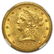 1895-O $10 Liberty Gold Eagle MS-61 NGC - 2