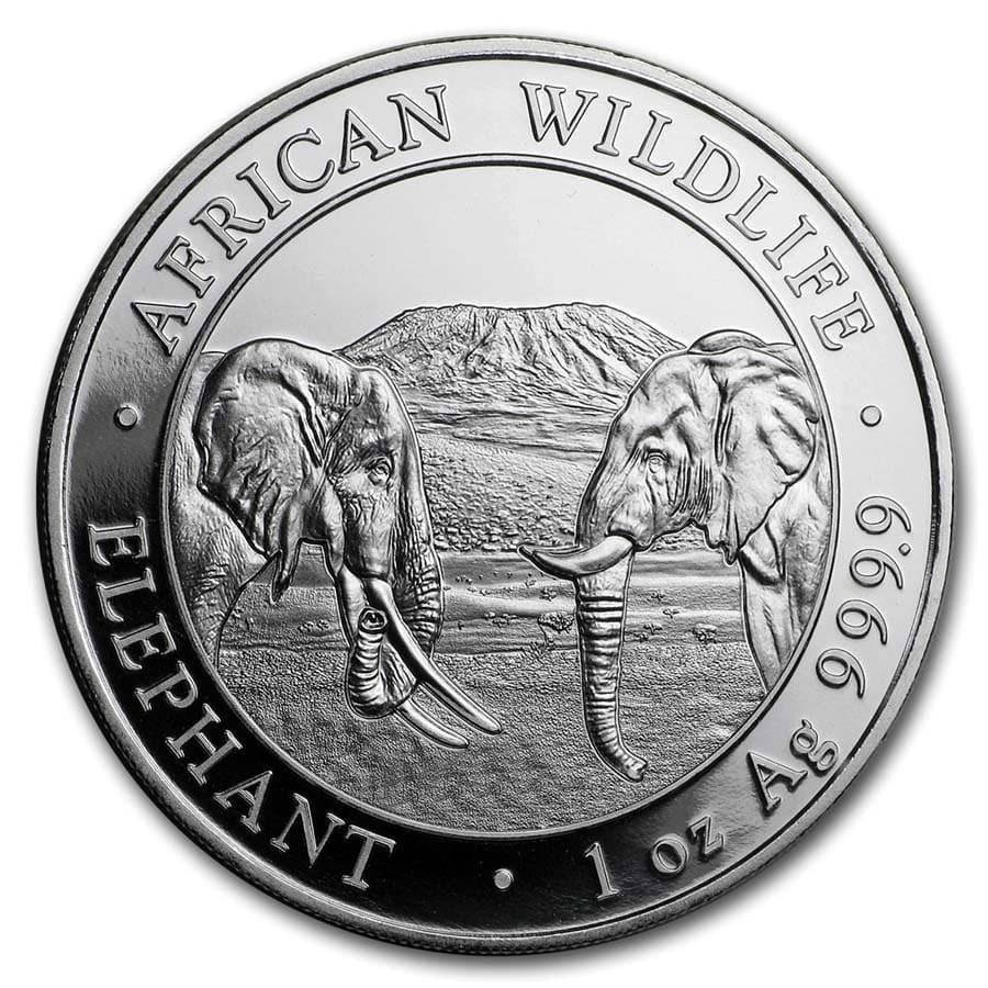 2020 Somalia 1 oz Silver Elephant BU: 2020 Somalia 1 oz Silver Elephant BU Your winning item will match the quality of the product shown. Dates will be according to listing, may or may not vary.