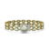 14.41 ctw Opal & Diamond Bracelet 14K Yellow Gold