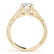 1 ctw Certified VS/SI Diamond Ring 18k Yellow Gold - 2