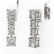 3.78 ctw Cushion Diamond Earrings 18K White Gold - 3