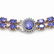 62.77 ctw Tanzanite & Diamond Necklace 14K Rose Gold - 3