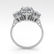 2 ctw Certified VS/SI Princess Diamond Vintage Ring 14k - 3