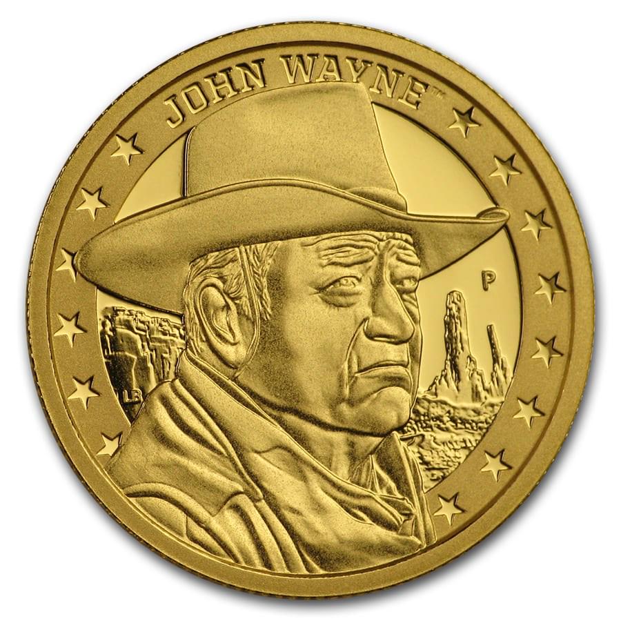 2020 Tuvalu 1/4 oz Gold John Wayne Proof: 2020 Tuvalu 1/4 oz Gold John Wayne Proof Your winning item will match the quality of the product shown. Dates will be according to listing, may or may not vary.