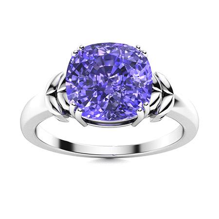 Natural 3.52 CTW Tanzanite Solitaire Ring 18K White: Natural 3.52 CTW Tanzanite Solitaire Ring 18K White Gold Manufacturer's Suggested Retail Price: $9420.00 Center Stone: 1 Tanzanite @ 3.52 ctw Center Stone Color: Royal blue Center Stone Clarity: AAAA 