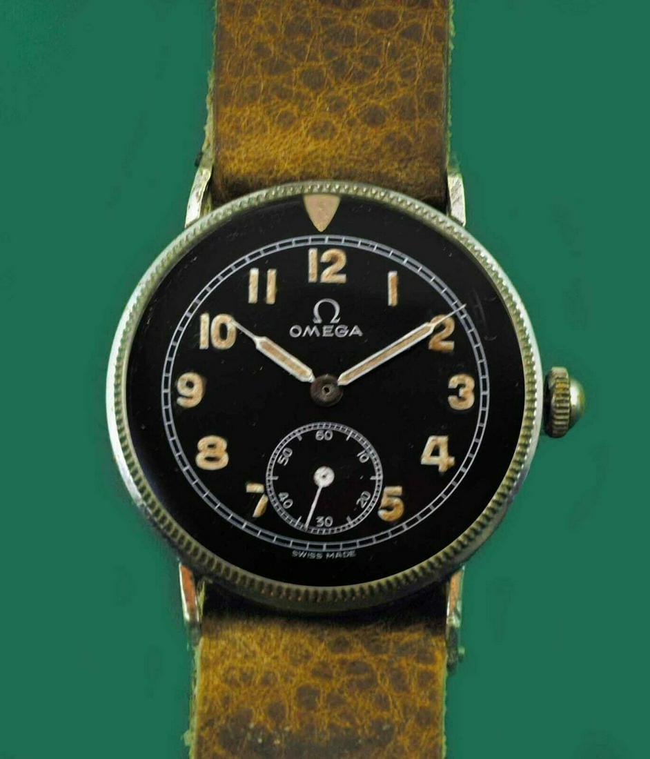 Vintage 1937 Omega Wwii Military Pilots 
