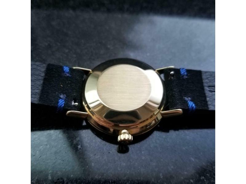 Mens Omega 14k Gold Seamaster DeVille 34mm Automatic,: Mens Omega 14k Gold Seamaster DeVille 34mm Automatic, C.1960s LV318BLK SKU: RBJ274395756497-E Brand: Omega Condition: Pre-Owned Model: Omega Seamaster Note: Please do not hesitate to ask if you have a