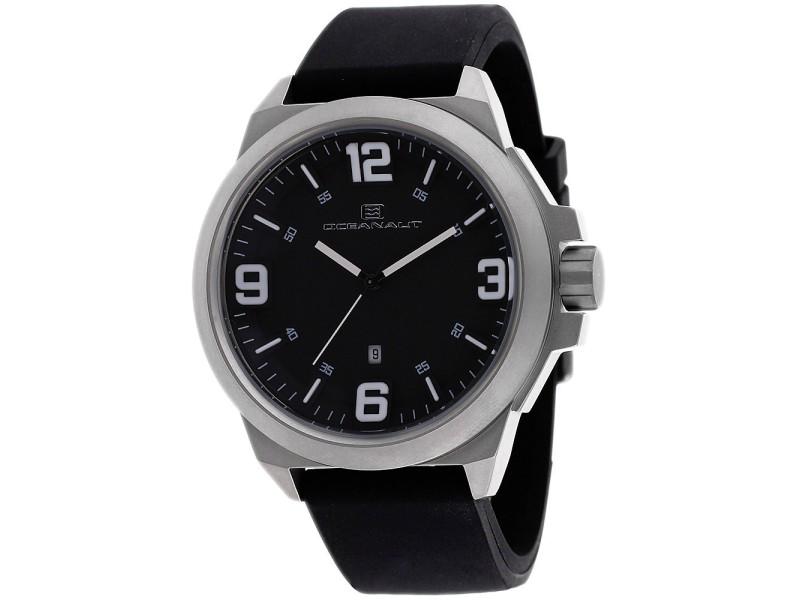 Oceanaut Mens Armada: Oceanaut Mens Armada Product Code: OC7117-39B2A Brand: Oceanaut Condition: Never Worn Condition: Never Worn Item Specifics: Stainless steel case, Rubber Strap, Black dial, Quartz movemet, Scratchresis