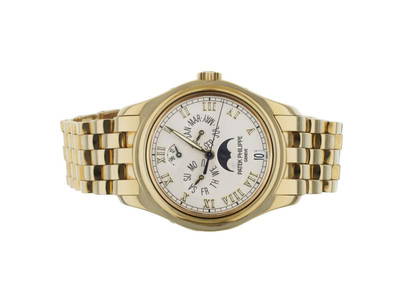 Patek Philippe Complication Annual Calendar Yellow Gold On Bracelet