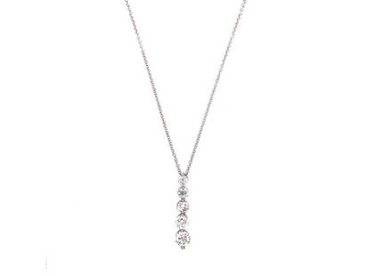 Pretty 1.00 Carat Diamond Drop Necklace: Pretty 1.00 Carat Diamond Drop Necklace SKU: RBJsf785_4688574513255 Condition: Pre-Owned Note: All Sales are final. Need more pics? Please do not hesitate to ask if you have any question or