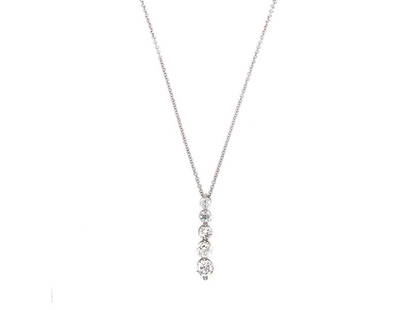 Pretty 1.00 Carat Diamond Drop Necklace: Pretty 1.00 Carat Diamond Drop Necklace SKU: RBJsf785_4688574513255 Condition: Pre-Owned Note: All Sales are final. Need more pics? Please do not hesitate to ask if you have any question or