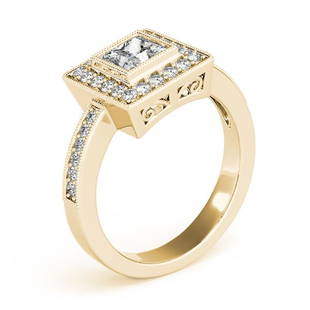Natural 2.03 CTW Diamond Engagement Ring 14K Yellow Gold: Natural 2.03 CTW Diamond Engagement Ring 14K Yellow Gold Category: Affordable Engagement Rings Style: Square Halo Audience: For Women Ring Resizable: Yes Metal Type: 14K Yellow Gold 