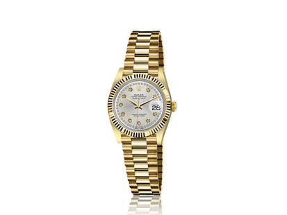 Rolex Datejust 6917 26mm Womens Watch: Rolex Datejust 6917 26mm Womens Watch SKU: RBJ37146-E21A8 Brand: Rolex Condition: Pre-Owned Model: Datejust Reference: 6917 Size and Fit: Case Diameter: 26mm Band Length: 7" Band Width: 17mm