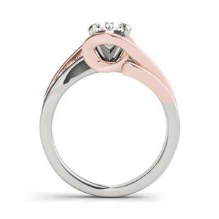 Natural 1.9 CTW Diamond Engagement Ring 14K White Gold: Natural 1.9 CTW Diamond Engagement Ring 14K White Gold Category: White Gold Engagement Rings Style: Unique Bypass Audience: For Women Ring Resizable: Yes Metal Type: 14K White Gold 