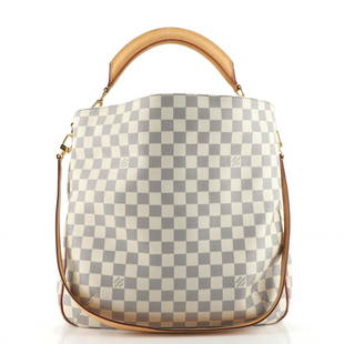 Louis Vuitton Soffi Handbag Damier: Louis Vuitton Soffi Handbag Damier Exterior Color: White Interior Color: Neutral Exterior Material: Canvas Coated Interior Material: Fabric Hardware Color: Gold Accessories: Extra