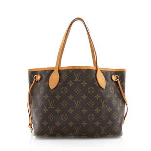 Louis Vuitton Monogram Canvas Neverfull PM Tote: Louis Vuitton Monogram Canvas Neverfull PM Tote Condition Quality: Fair Color: Brown Height: 8 in. Length: 11 in. Material: Coated Canvas/Leather Width: 5 in. Item Condition: Pre