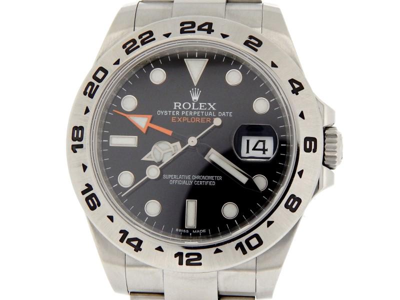 Rolex Explorer II 216570 42mm Mens Watch: Rolex Explorer II 216570 42mm Mens Watch SKU: RBJG464473MT-07811 Brand: Rolex Condition: Pre-Owned Model: Explorer II Reference: 216570 Note: All Sales are final. Need more pics? Please do not hes