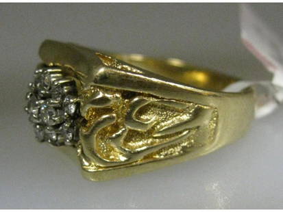 14K YELLOW GOLD DIAMOND LADIES RING: 14K YELLOW GOLD DIAMOND LADIES RING SKU: RBJ163536253884-E Brand: Other Condition: Pre-Owned Metal: Yellow Gold Stone: Diamond Model: 163536253884-E Item Specifics:Main Stone: DiamondMetal: