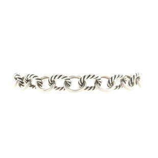 David Yurman Oval Link Bracelet Sterling Silver Medium: David Yurman Oval Link Bracelet Sterling Silver Medium Exterior Color: Silver Material: Sterling Silver Ref. no: BT.DYU.OVBT.SILV.ME Item No: 121250/7 SIZE AND FIT: Circumference: