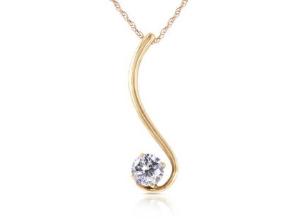 0.50 CTW 14K Solid Gold Necklace Natural 0.50 CTW Diamond: 0.50 CTW 14K Solid Gold Necklace Natural 0.50 CTW Diamond SKU: RBJ2434-Y Brand Condition: Never Worn Metal: Yellow Gold Size and Fit: 0.42in (10.7mm) This 14k solid gold necklace with natural