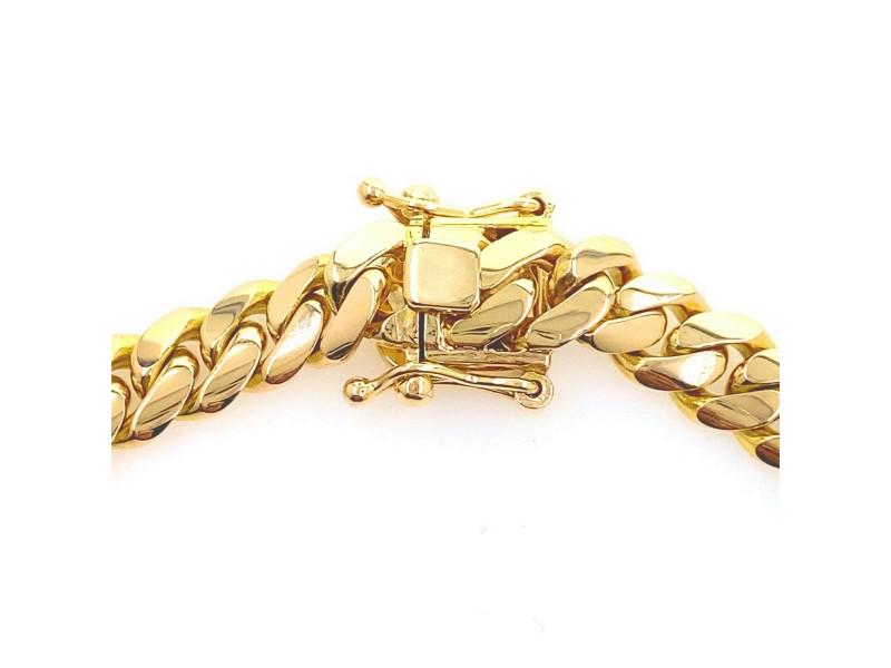 Mens Solid Cuban Link Chain 14kt Yellow Gold 8.5 mm 118.4 Grams 19' Inches: Mens Solid Cuban Link Chain 14kt Yellow Gold 8.5 mm 118.4 Grams 19' Inches SKU: RBJ174976461988-E Condition: Pre-Owned Metal: Yellow Gold Model: 174976461988-E Item Specifics:Item Length: 19 in Note: 