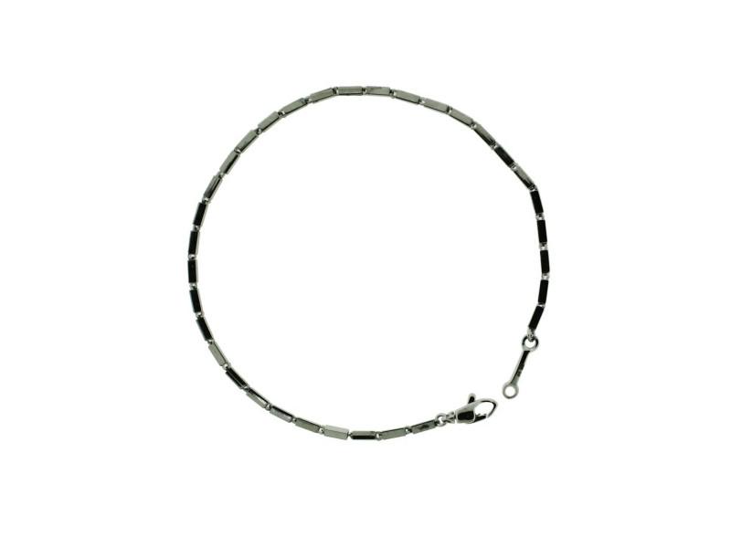 Chimento 18k White Gold Bracelet 7 Inches Long: Chimento 18k White Gold Bracelet 7 Inches Long SKU: RBJ233493439765-E Condition: Never Worn Metal: White Gold Model: 233493439765-E Size and Fit: Length: 7 Item Specifics:Base Metal: White Gold, 18kBr