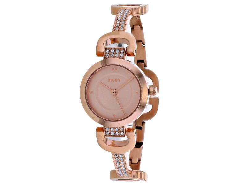 DKNY Womens City: DKNY Womens City Product Code: NY2752-39B2A Brand: DKNY Condition: Never Worn Details: Stainless steel case, Stainless steel bracelet, Rose gold dial, Quartz movement,Scratch resistant mineral, Water