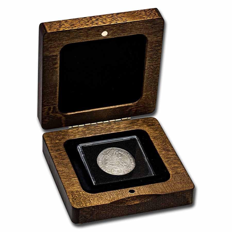 Hungary Silver 15 Krajczar Emperor Leopold I Presentation Set: Hungary Silver 15 Krajczar Emperor Leopold I Presentation Set Product ID: 233009 Year: 1655-1705 Grade: Genuine Grade Service: None Denomination: 15 Krajczar Mint Mark: Not Shown Metal Co