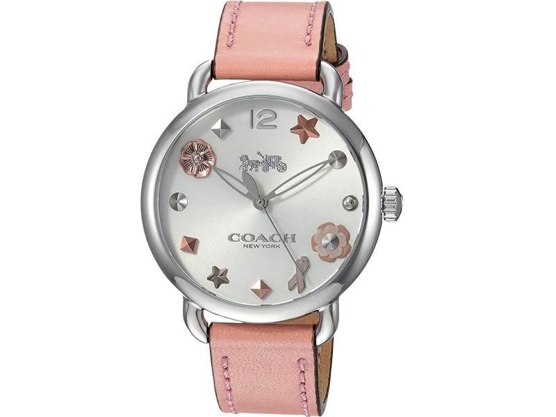 Coach womens Tatum: Coach womens Tatum Product Code: 14502799-39B2A Brand: Coach Condition: Never Worn Stainless steel case, Leather strap, Silver dial, Quartz movement, Scratchresistant mineral, Water resistant up to 3