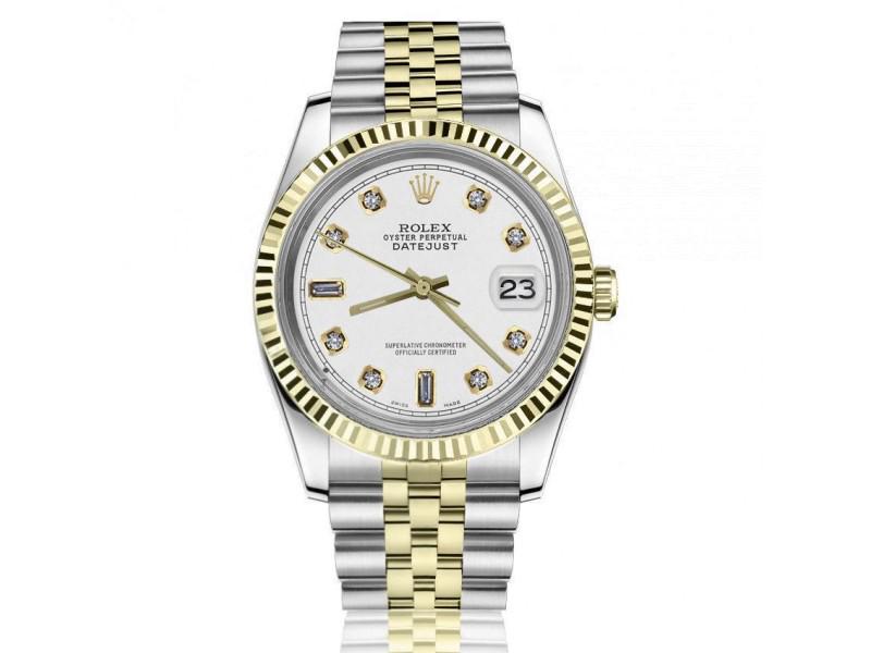Rolex Datejust 116233 36mm Mens Watch: Rolex Datejust 116233 36mm Mens Watch Product Code: 32307-E21A8 Brand: Rolex Condition: Never Worn Model: Datejust Reference: 116233 Size and Fit: Case Size: 36mm Wrist Size: 9in