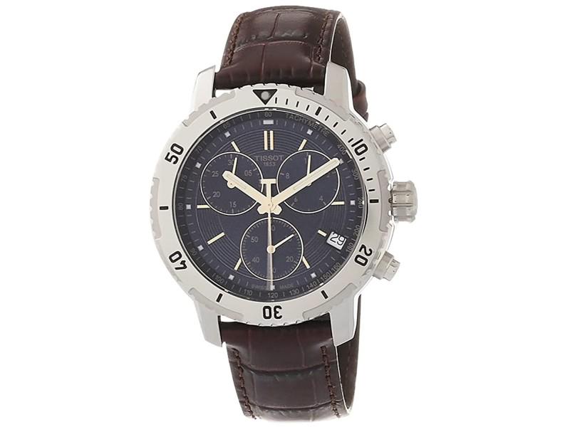 Tissot mens PRS 200: Tissot mens PRS 200 Product Code: T0674171604100-39B2A Brand: Tissot Condition: Never Worn Item Specifics:Stainless steel case, Leather strap, Blue dial, Quartz movement, Scratchresistant sapphire, Wa