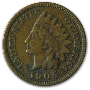 1905 Indian Head Cent VF: 1905 Indian Head Cent VF Product ID: 16086 Year: 1905 Grade: Very Fine Grade Service: None Denomination: $0.01 Mint Mark: P - Philadelphia (Not Shown) Metal Content: 0 troy oz Pu