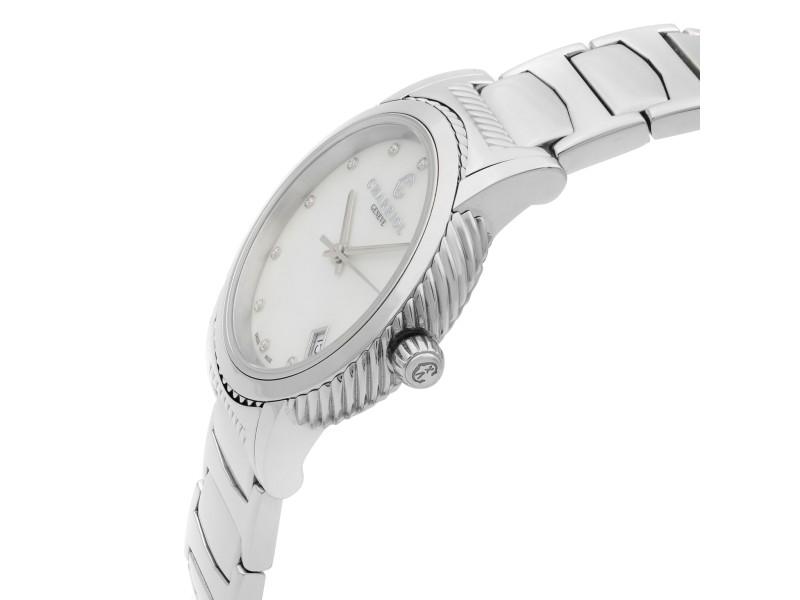 Charriol Parisii Steel Diamond White MOP Dial Quartz Ladies Watch P33S2.920.001: Charriol Parisii Steel Diamond White MOP Dial Quartz Ladies Watch P33S2.920.001 Product Code: 154108775482-E Brand: Charriol Condition: Never Worn Model: P33S2.920.001 Item Details:Band Color: SteelBa