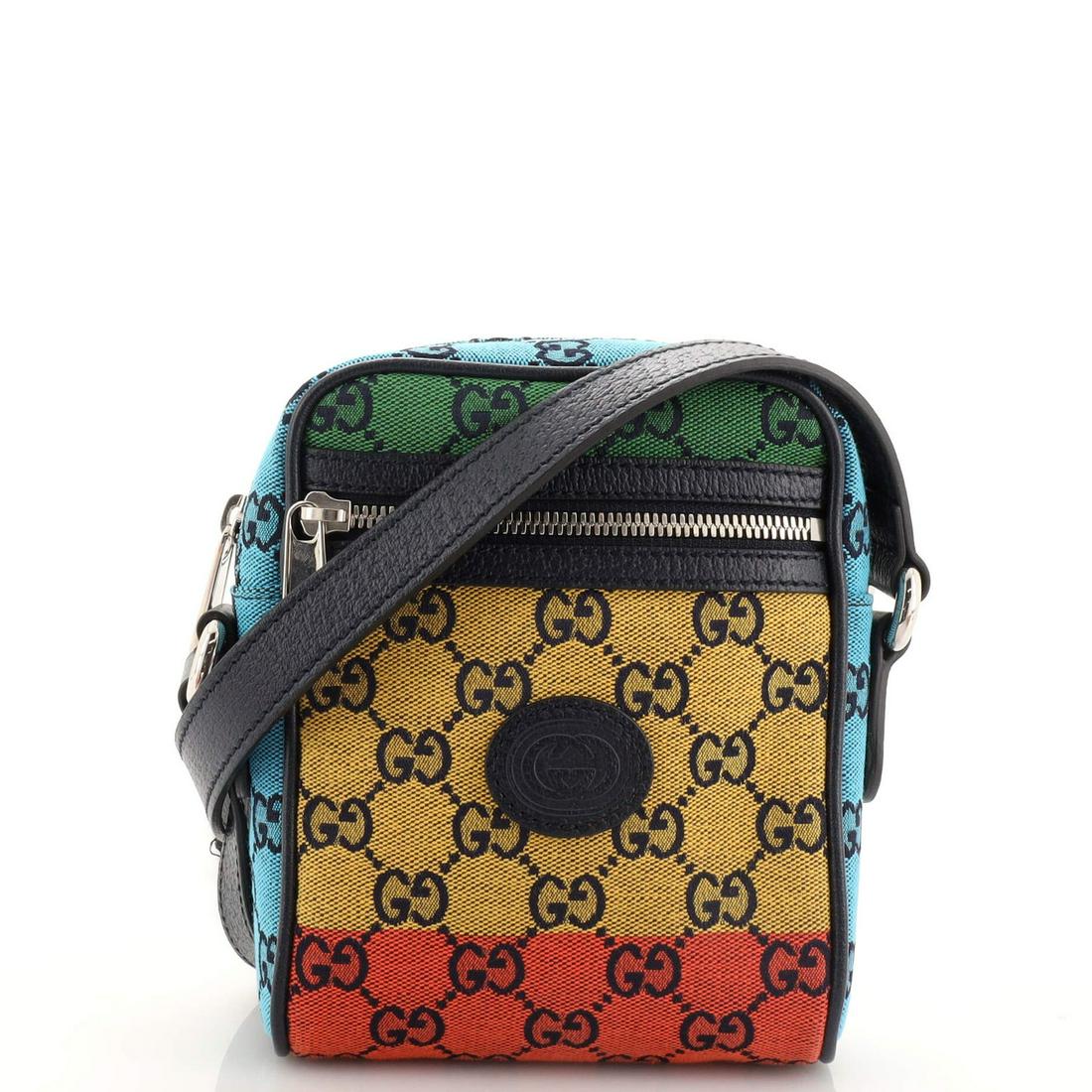 Gucci patch messenger bag new arrivals