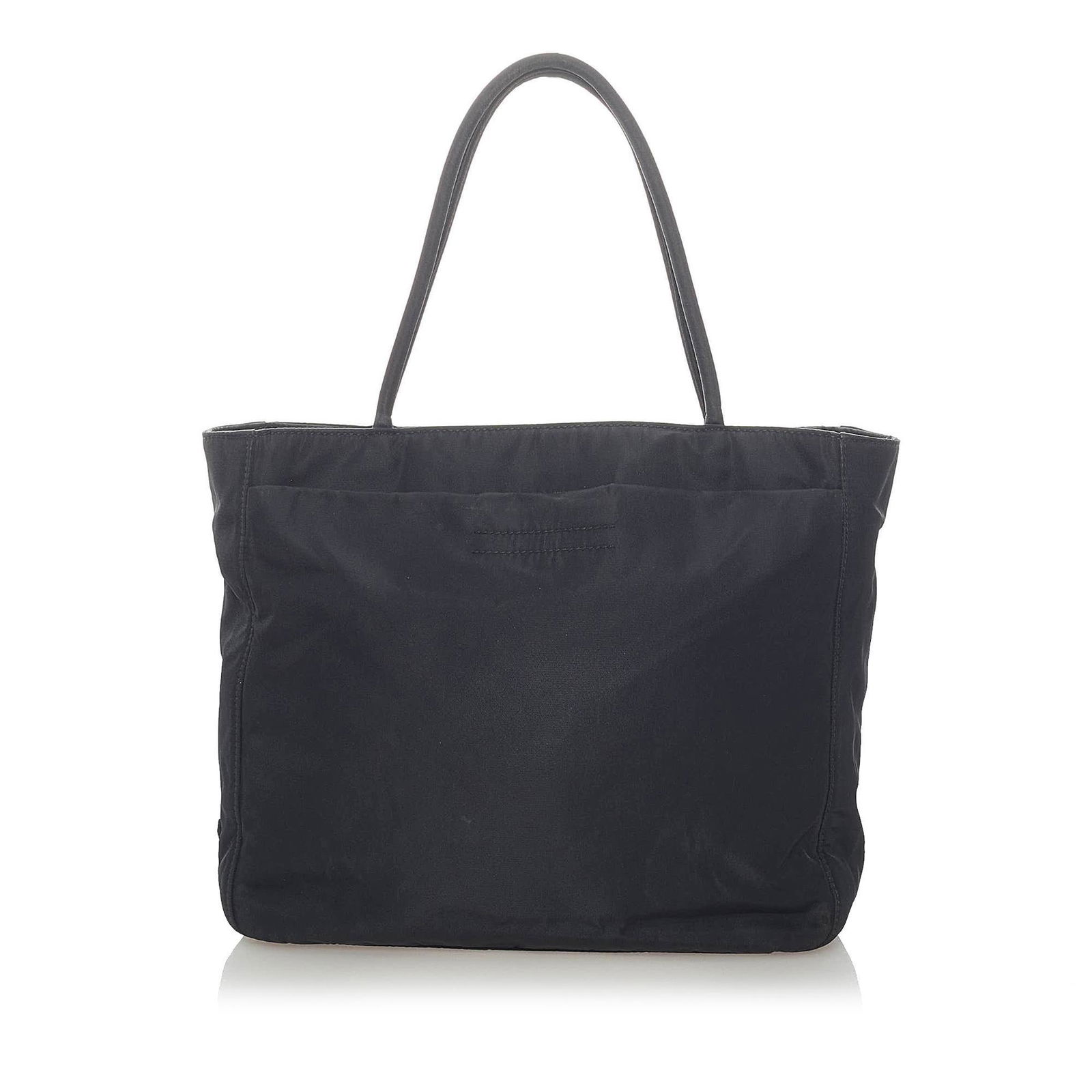 Prada Tessuto Tote Bag: Prada Tessuto Tote Bag Founded by Mario Prada in 1913, the Italian fashion label of Prada is renowned for its original, yet practical designs. Each piece of the collection is meticulously crafted with