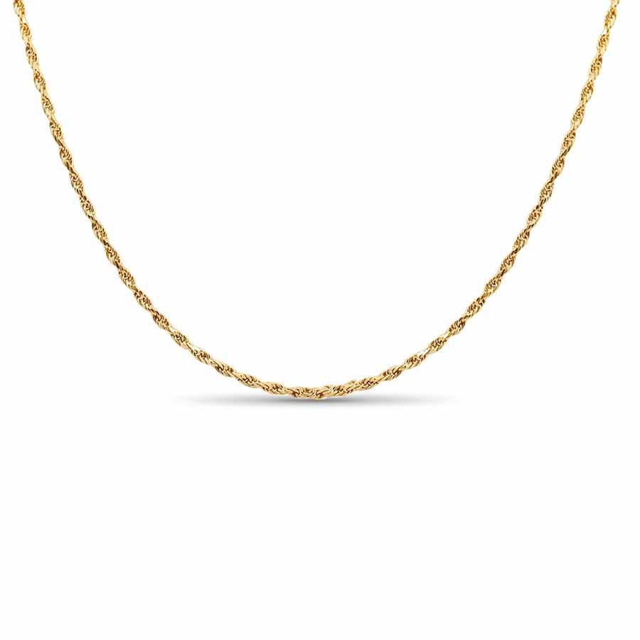 Nebu 22K Gold 2.3 mm 16" Rope Chain: Nebu 22K Gold 2.3 mm 16" Rope Chain Product ID: 254899 Year: N/A Grade: None Grade Service: None Mint Mark: None Metal Content: 0.4565 troy oz Purity: .9999 Thickness: 2.3 mm mm