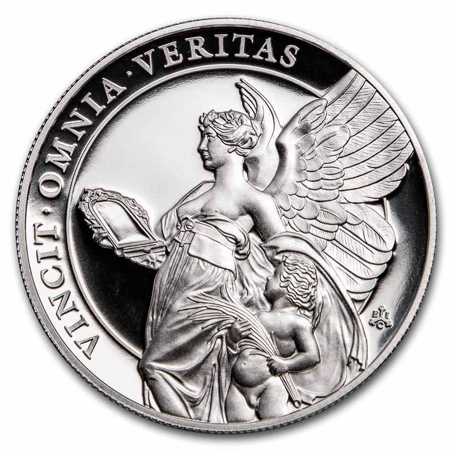 2021 St. Helena 1 oz Silver 1 Queen's Virtues Truth Proof: 2021 St. Helena 1 oz Silver 1 Queen's Virtues Truth Proof Product ID: 232424 Year: 2021 Grade: Proof Grade Service: None Denomination: 1 Pound Mint Mark: Not Shown Metal Content: 1 troy o
