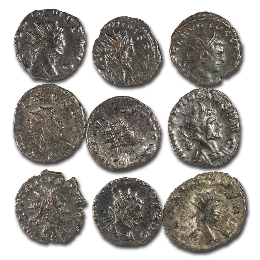 Roman Empire Silvered Antoninianus Crisis of The Third Century: Roman Empire Silvered Antoninianus Crisis of The Third Century Product ID: 182433 Year: 235-284 AD Grade: Extra Fine or Better Grade Service: None Denomination: Antoninianus Mint Mark: Not Shown <