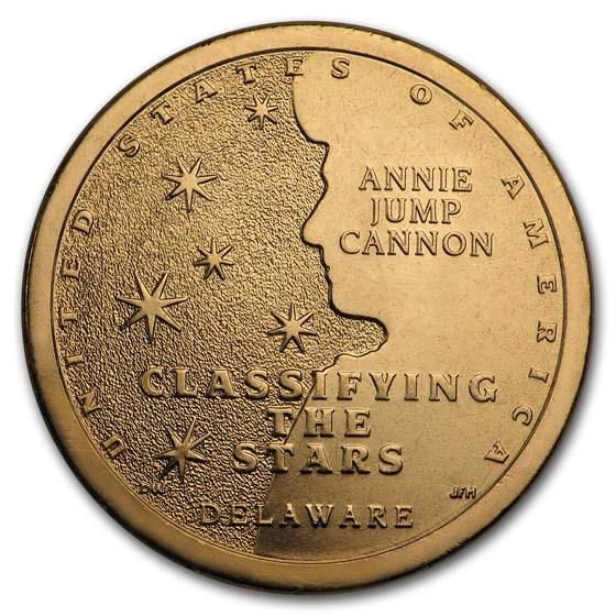 2019-P American Innovation $1 Classifying Stars BU (DE): 2019-P American Innovation $1 Classifying Stars BU (DE) Product ID: 198180 Year: 2019 Grade: Brilliant Unc Grade Service: None Denomination: $1.00 Mint Mark: P - Philadelphia Metal Conten