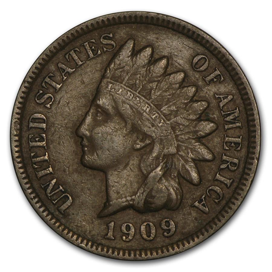 1909 Indian Head Cent VF: 1909 Indian Head Cent VF Product ID: 16096 Year: 1909 Grade: Very Fine Grade Service: None Denomination: $0.01 Mint Mark: P - Philadelphia (Not Shown) Metal Content: 0 troy oz Pu