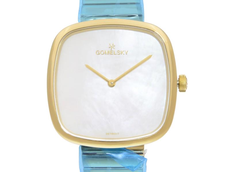 Gomelsky Eppie Sneed Steel MOP Dial Quartz Ladies Watch G0120089478: Gomelsky Eppie Sneed Steel MOP Dial Quartz Ladies Watch G0120089478 Product Code: 154107298471-E Brand: Made For Us Condition: Never Worn Model: 154107298471-E Details: Item Specifics:Band Color: Yell