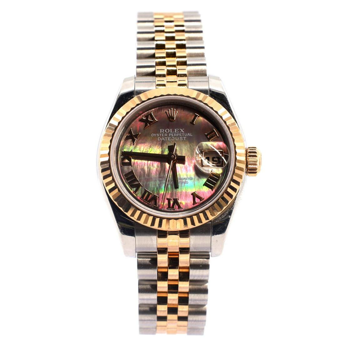Datejust rose gold and stainless steel automatic clearance