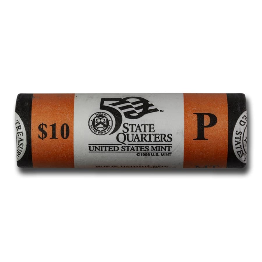 2007-P Montana Statehood Quarter 40-Coin Roll BU: 2007-P Montana Statehood Quarter 40-Coin Roll BU RBJ no: 13349 Year: 2007 Grade: Brilliant Unc Grade Service: None Denomination: 25 Cents Mint Mark: P - Philadelphia Metal Content: 0 troy